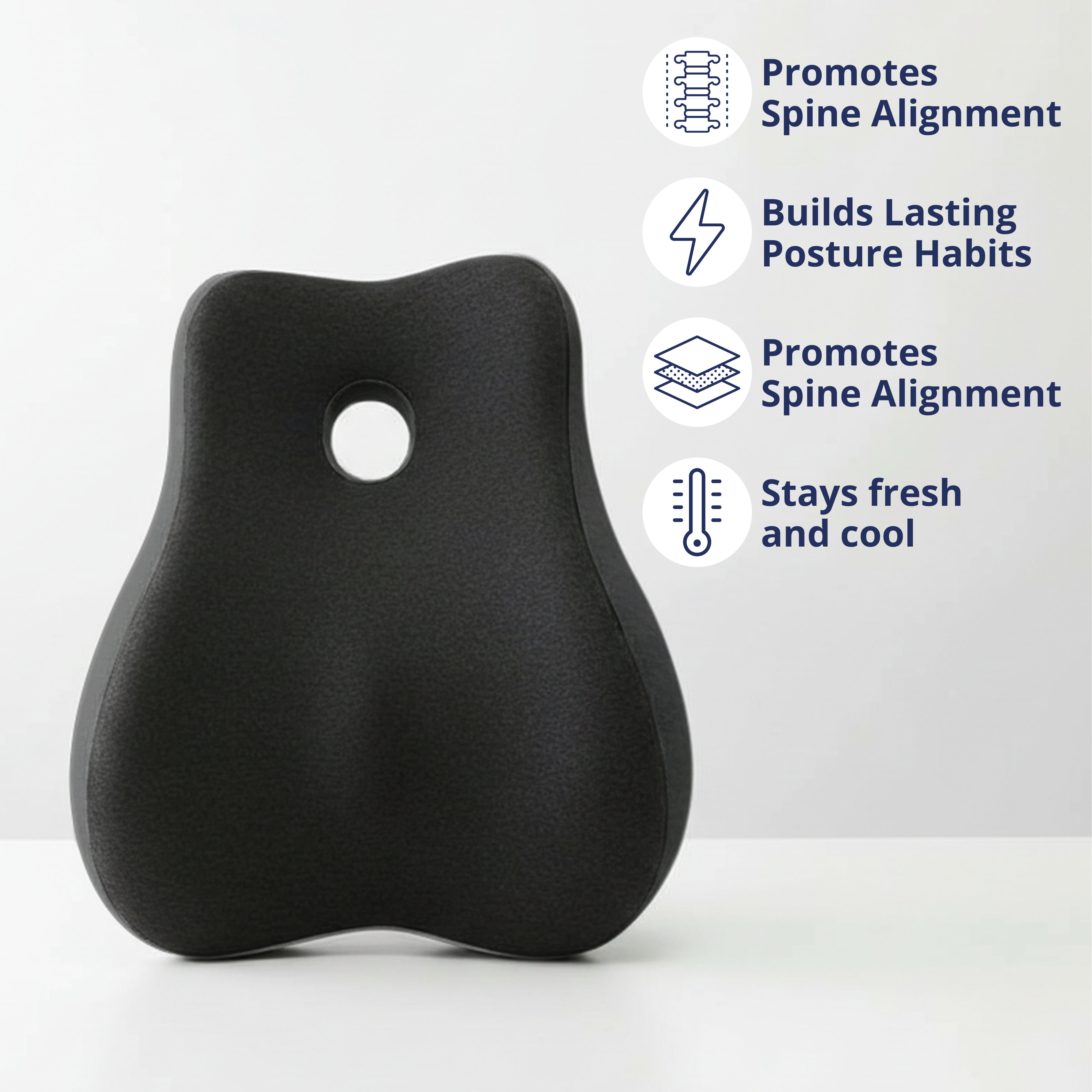 CushCamel™ Ergonomic Back Support Cushion